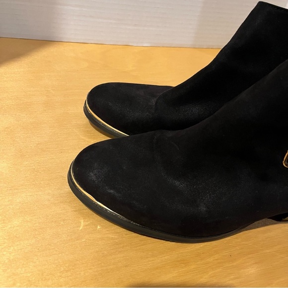 Tildon Women's Sable Ankle Buckle Black Boots Size US 9 - Picture 2 of 10